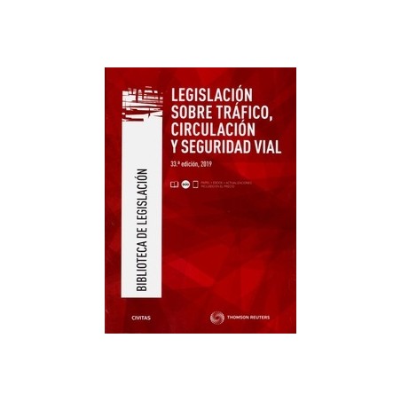 Legislación sobre Tráfico, Circulación y Seguridad Vial (Papel + Ebook)