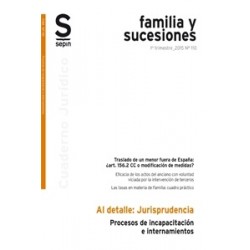 Procesos de Incapacitación e Internamientos "Traslado de Menores Fuera de España ¿Art. 156,2 del...