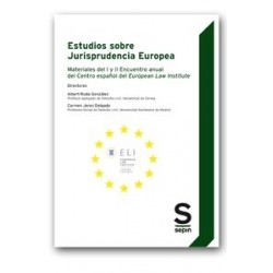 Estudios sobre jurisprudencia europea "Materiales del i y II encuentro anual del centro español...