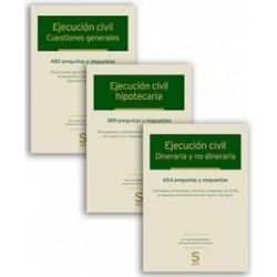 Ejecución Civil: Cuestiones Generales, Hipotecaria, Dineraria y No Dineraria (3 tomos)