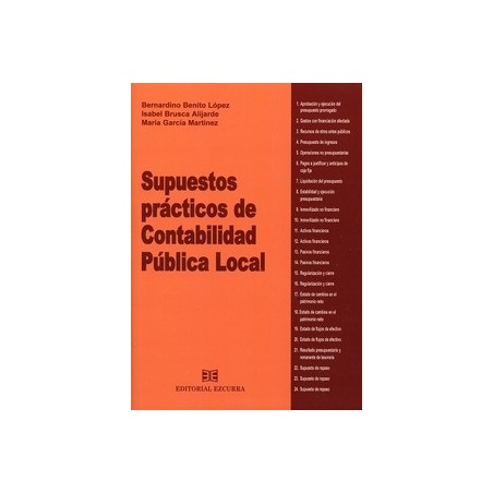 Supuestos Prácticos de Contabilidad Pública Local