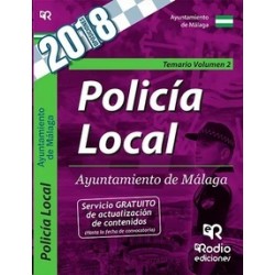 Temario Vol 2. Policía Local. Ayuntamiento de Málaga.