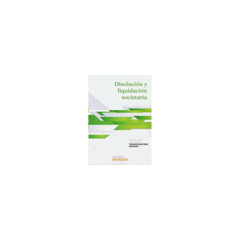 Disolución y Liquidación Societaria (Papel + Ebook)