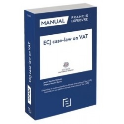 Manual Ecj Case-Law On Vat "(Jurisprudencia del Tjce sobre el Iva)"