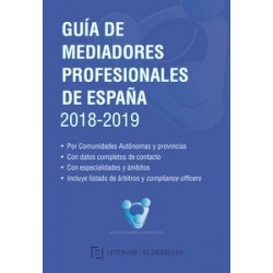 Guía de Mediadores Profesionales de España 2018-2019