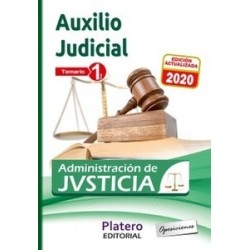 AUXILIO JUDICIAL DE LA  ADMINISTRACIÓN DE JUSTICIA. TEMARIO. VOLUMEN I