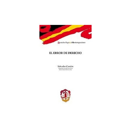 El Error de Derecho