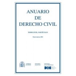 Anuario de Derecho Civil 2015 Fásc.Ii (Abril-Junio) Tomo LXVIII "122 Euros Suscripción Anual (4...