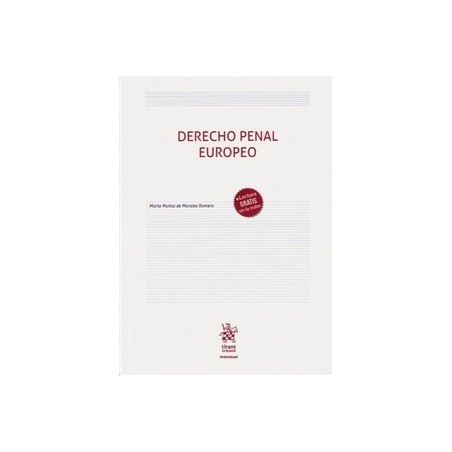 Derecho Penal Europeo (Papel + Ebook)