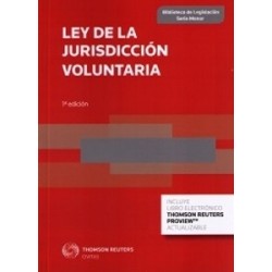 Ley de Jurisdicción Voluntaria . Recoge la  Ley 15/2015, de 2 de Julio "(Duo Papel + Ebook )"