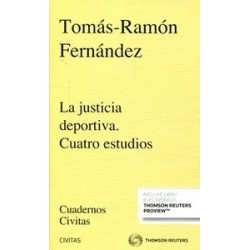 Justicia Deportiva. Cuatro Estudios "(Duo Papel + Ebook)"