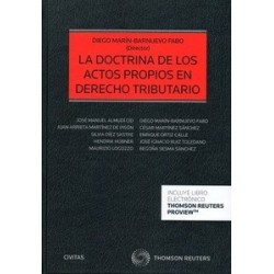 La Doctrina de los Actos Propios en Derecho Tributario ( Papel + Ebook )