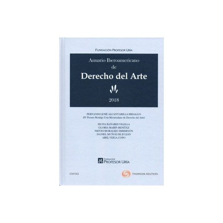 Derecho del Arte "Anuario Iberoamericano 2018 (Papel + Ebook)"