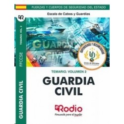Guardia Civil 2020. Temario. Volumen 2. Escala de Cabos y Guardias.