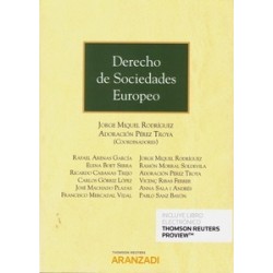 Derecho de Sociedades Europeo (Papel + Ebook)
