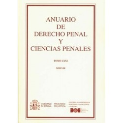 Anuario de Derecho Penal y Ciencias Penales, 2018 "Tomo Lxxi"