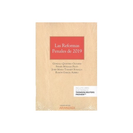 Reformas penales de 2019 (Papel + Ebook)