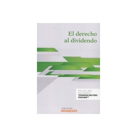 El derecho al dividendo (Papel + Ebook)