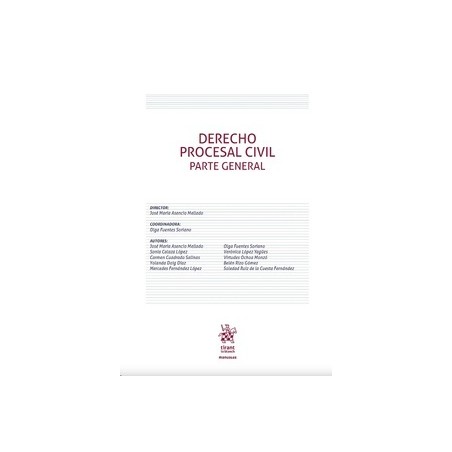 Derecho Procesal Civil. Parte General 2019 (Papel + Ebook)