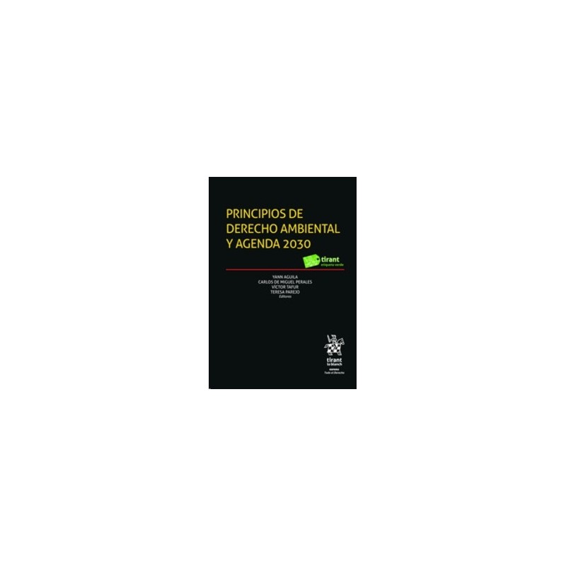 Principios de Derecho Ambiental y Agenda 2030 (Papel + Ebook)