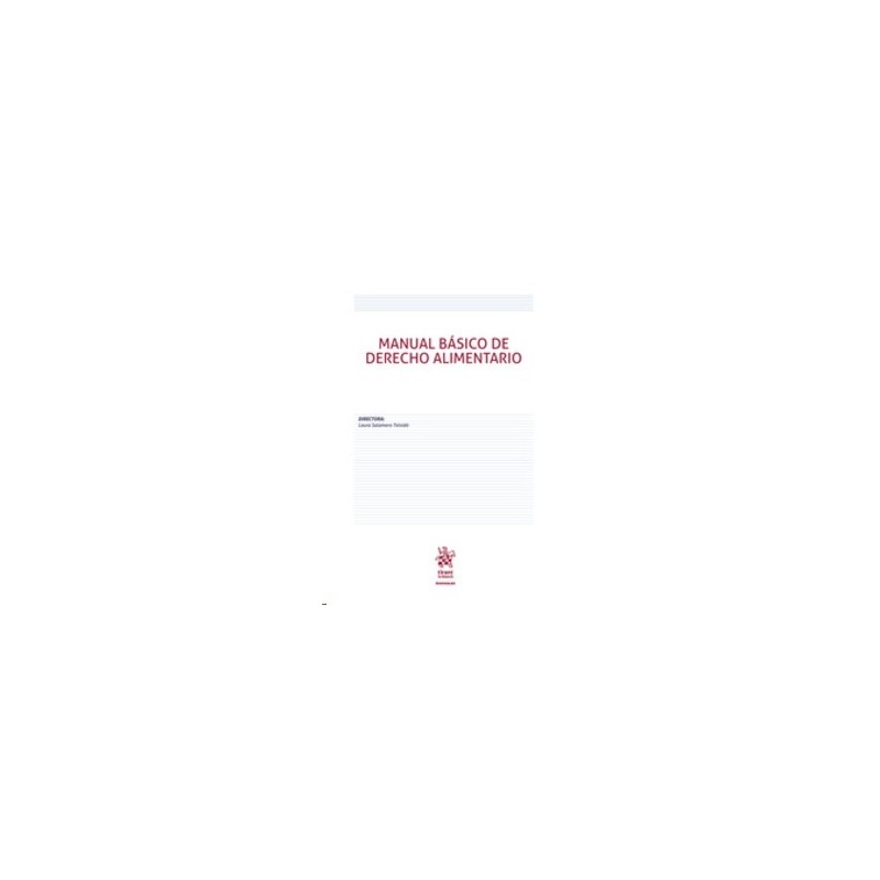 Manual Básico de Derecho Alimentario (Papel + Ebook)