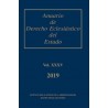 Anuario de Derecho Eclesiástico del Estado "Vol. XXxv 2019"