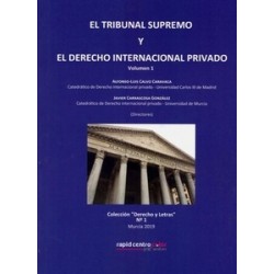 Tribunal Supremo y el Derecho Internacional Privado 2 Volumenes