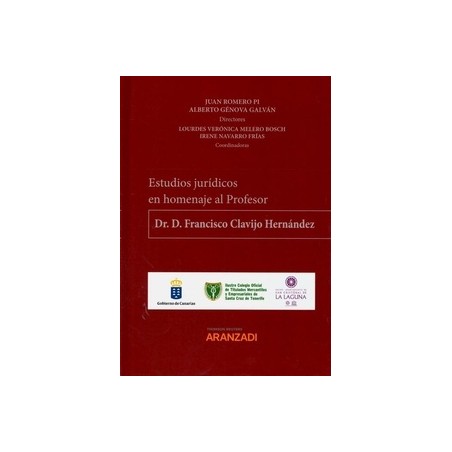 Estudios Jurídicos en Homenaje al Profesor Dr. D. Francisco Clavijo Hernández