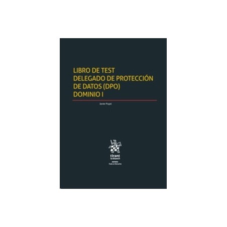 Libro de Test Delegado de Protección de Datos (Dpo) Dominio I (Papel + Ebook)