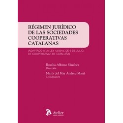 Régimen jurídico de las sociedades cooperativas catalanas...