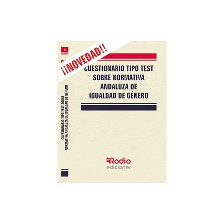 Cuestionario tipo test sobre normativa andaluza de igualdad de género