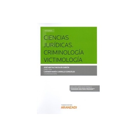Ciencias Jurídicas. Criminología - Victimología (Papel + Ebook)