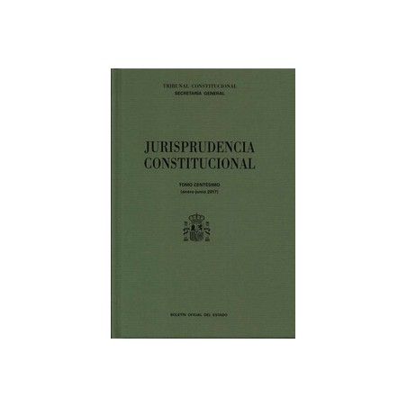 Jurisprudencia Constitucional, 2017 Tomo C (Ene-Jun)