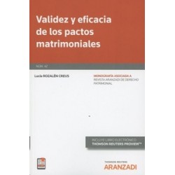 Validez y Eficacia de los Pactos Matrimoniales (Papel + Ebook)