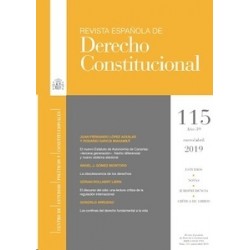 Revista Española de Derecho Constitucional. Número 115