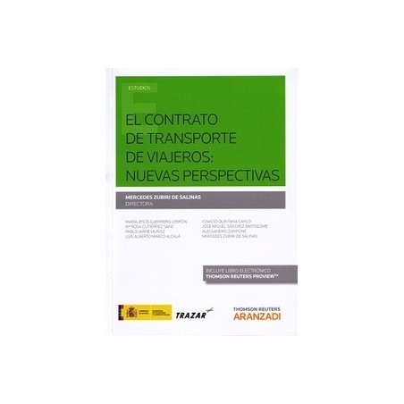 El Contrato de Transporte de Viajeros: Nuevas Perspectivas