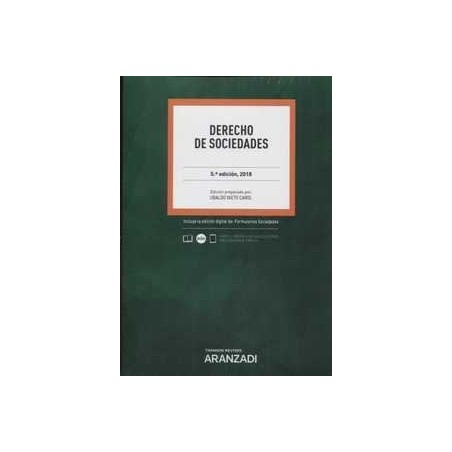 Derecho de Sociedades 2018 (Papel + Ebook)