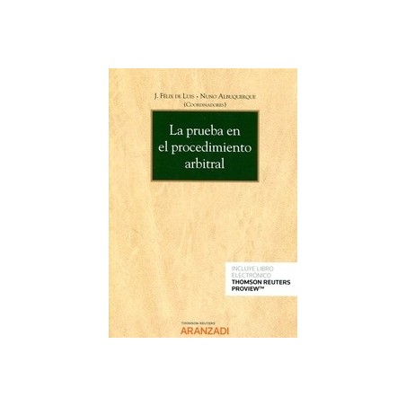 La Prueba en el Procedimiento Arbitral