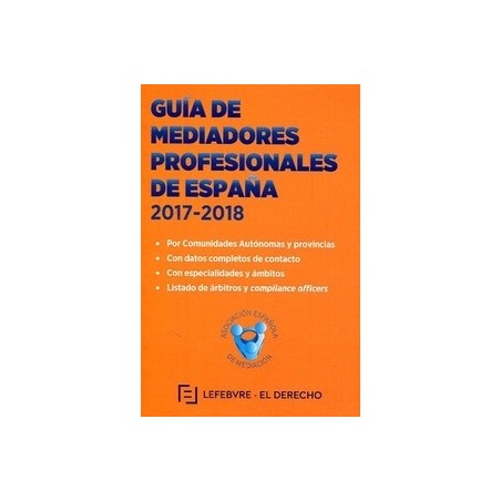 Guía de Mediadores Profesionales de España 2017-2018