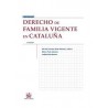 Derecho de Familia Vigente en Cataluña