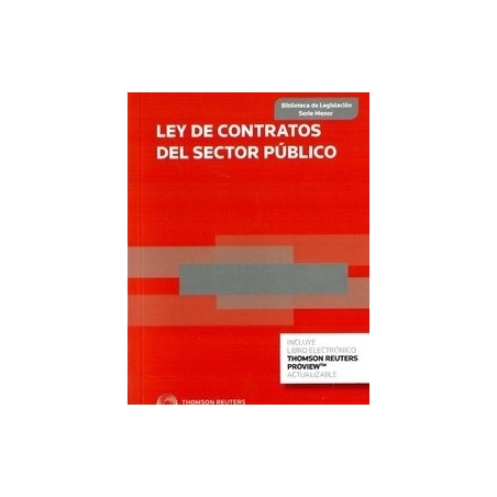 LEY DE CONTRATOS DEL SECTOR PÚBLICO