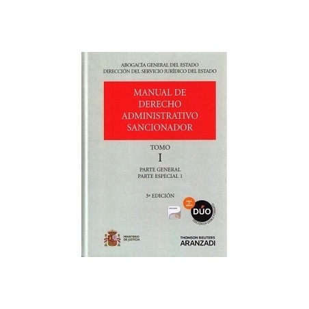 Manual de Derecho Administrativo  Sancionador (2 Volúmenes) "(Papel + Ebook  Proview Actualizable)"