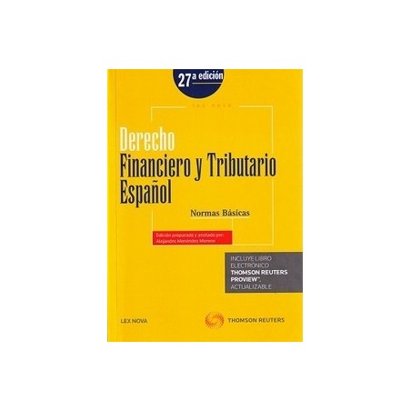 Derecho Financiero y Tributario Español. Normas Básicas (Papel + E-Book)