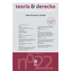 Revista Teoría & Derecho Revista de Pensamiento Jurídico Nº22 de 2017 "Sobre Derecho y Verdad"
