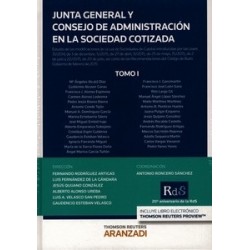 Junta General y Consejo de Administración en la Sociedad Cotizada. ( 2 Tomos) "(Duo Papel + Ebook )"