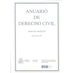Anuario Derecho Civil 2017 "Tomo LXX, Fascículo I"
