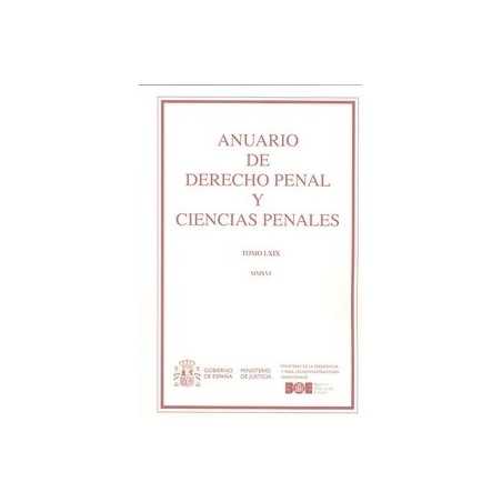 Anuario Derecho Penal Y Ciencias Penales 2017