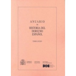 Anuario de Historia del Derecho Español Año 2014 Tomo LXXXIV