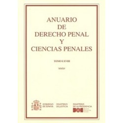 Anuario de Derecho Penal y Ciencias Penales Tomo LXVIII