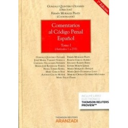 Comentarios al Código Penal Español  2 Tomos (Duo Papel + Ebook )